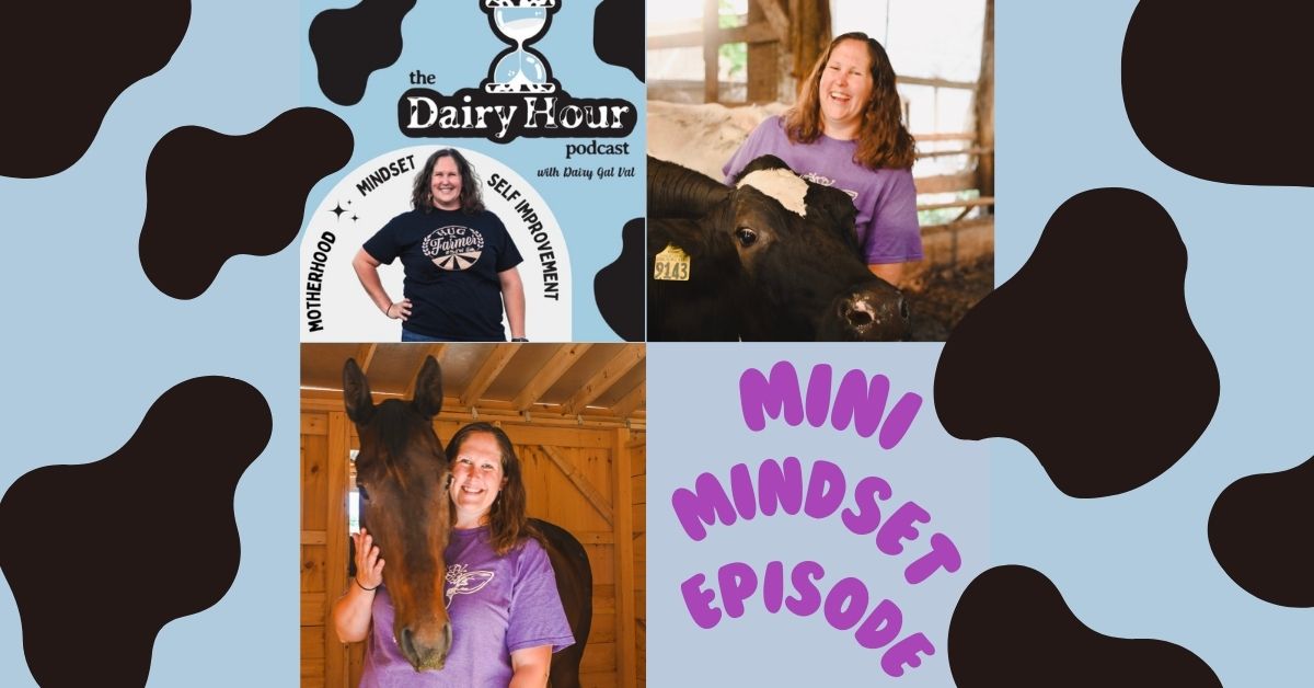 In the latest episode of the Dairy Hour Podcast, host Val Lavigne delves into an essential topic for mental and physical wellbeing