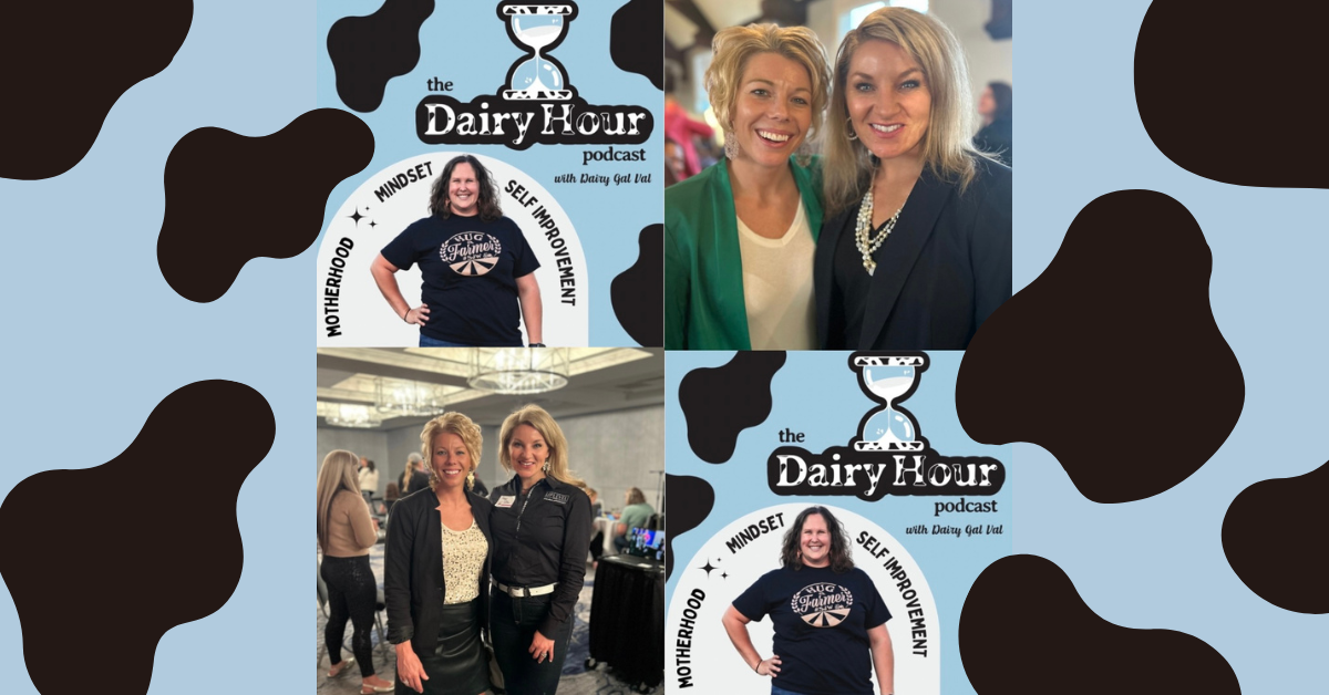 Dairy Gal Val talks about the Power of Intention and Connections! With Peggy Coffeen & Katy Shultz