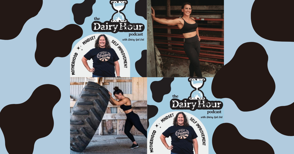 Balancing Farming and Fitness on The Dairy Hour Podcast