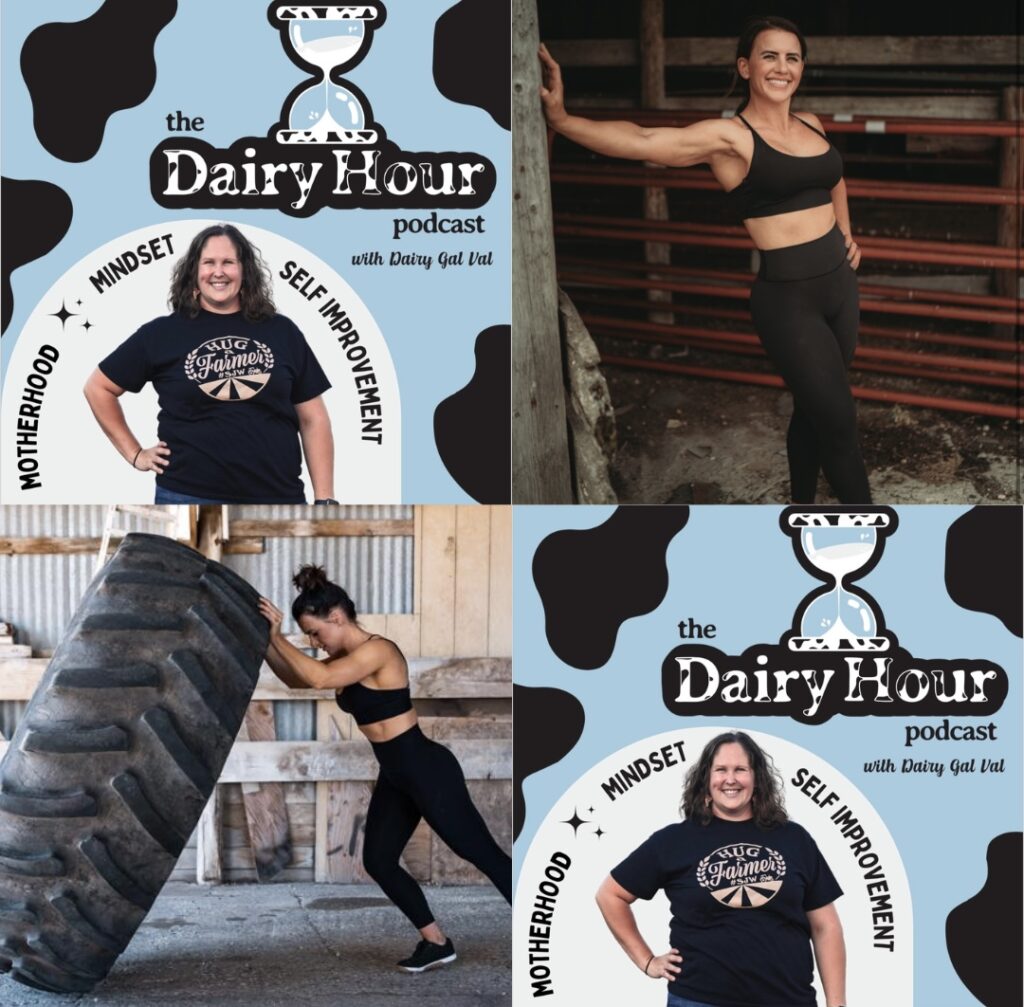 Balancing Farming and Fitness on the Dairy Hour Podcast