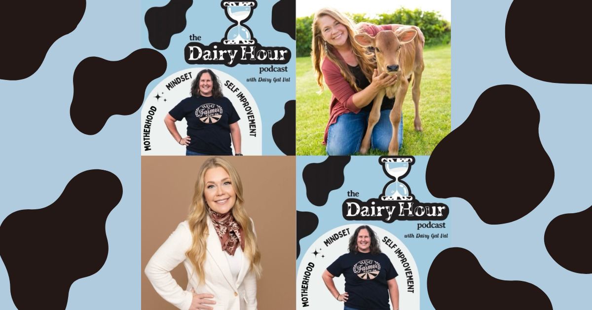 Building Community in Agriculture, Laura Daniels and Dairy Girl Network on this episode of Th Dairy Hour Podcast