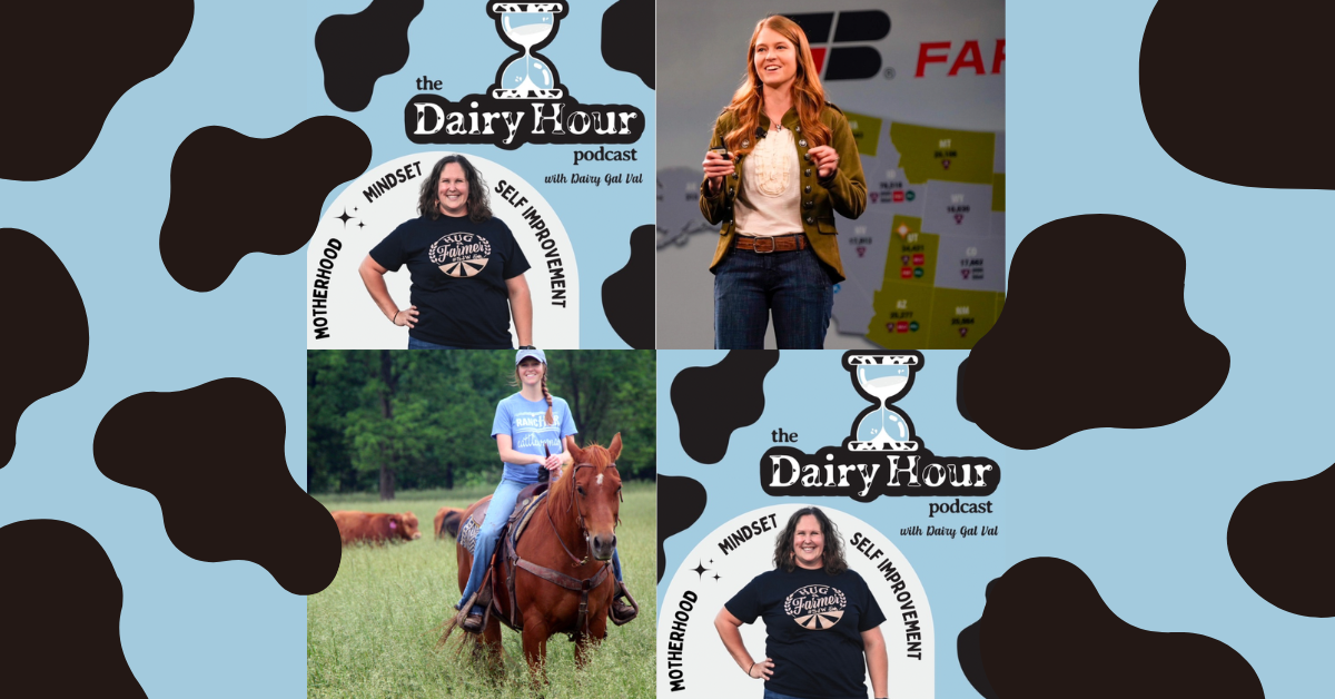 In the latest episode of the Dairy Hour podcast, host Val Lavigne sits down with brandi Buzzard about prioritizing happiness in agriculture